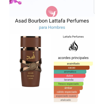 Perfume Arabe Asad Bourbon