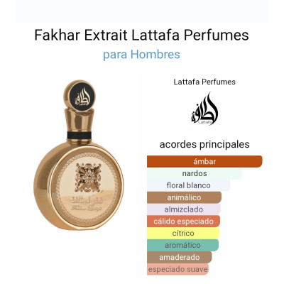 Perfume Arabe Fackar gold