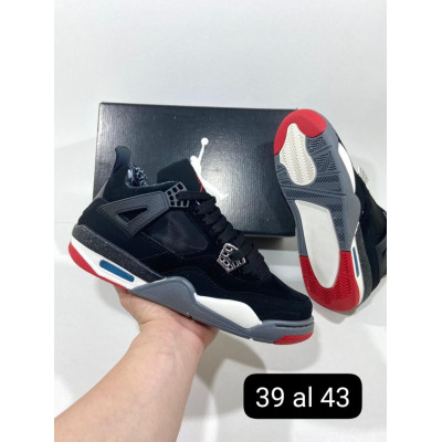 Zapatilla jordan 4 negra