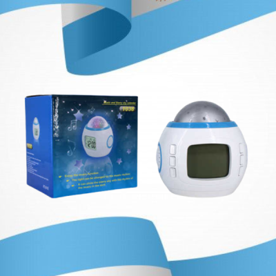 Reloj velador proyector