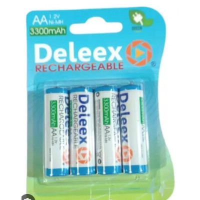 pilas AA deleex recargable