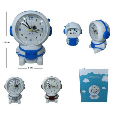 reloj despertador astronauta