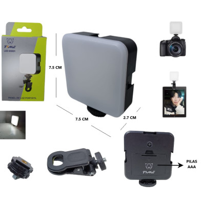 panel de luz portatil led 83001