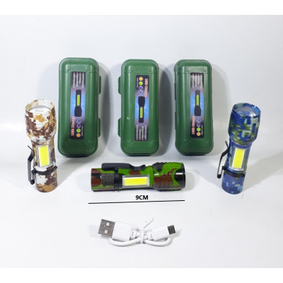 linterna usb recargable