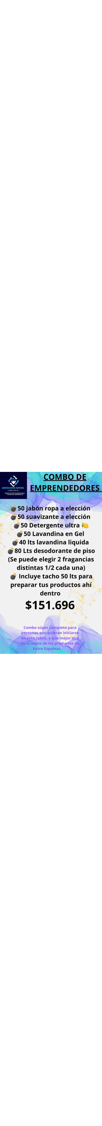 Combo de emprendedores