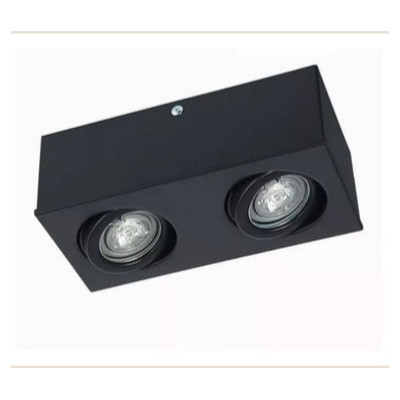 Aplique cardanico 2 luces gu10