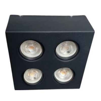 Aplique cardanico 4 luces gu10