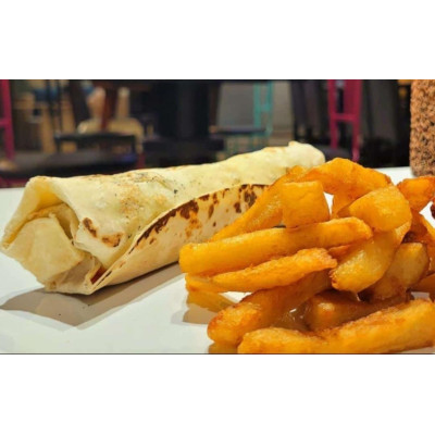 Kebab grande + papas