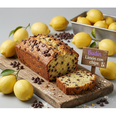 Budìn de Limón con Chips de Chocolate (1 kg)