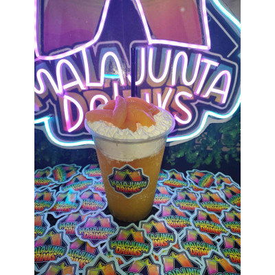 DAIQUIRI DE DURAZNO CON CREMA