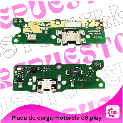 Placa de Carga E6 play