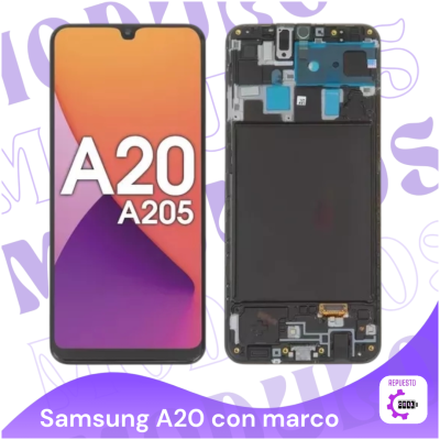 A20 con marco oled