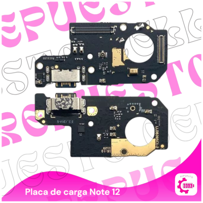 Placa de Carga Note 12