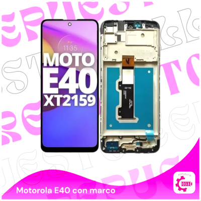 Modulo e40 con marco