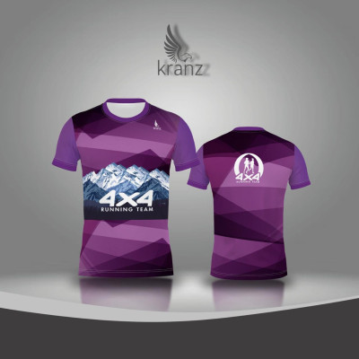 REMERA RUNNING VIOLETA