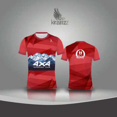 REMERA RUNNING RED