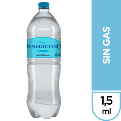 AGUA BENEDICTINO 1.5 SIN GAS