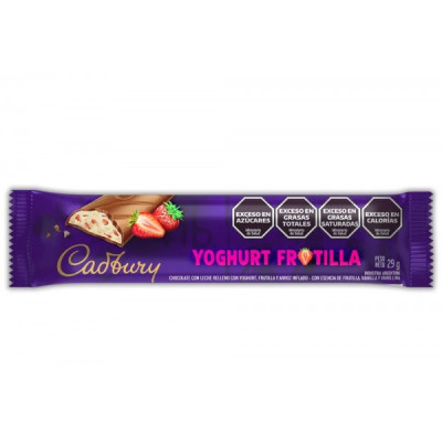 CHOC CADBURY YOGHURT FRUT 29G
