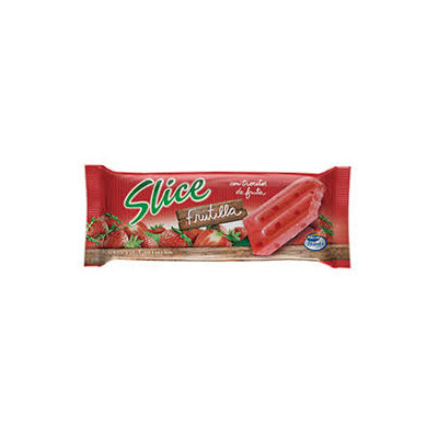 HELADO DE AGUA SABOR FRUTILLA SLICE