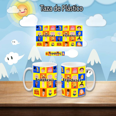 TAZAS PLASTICO