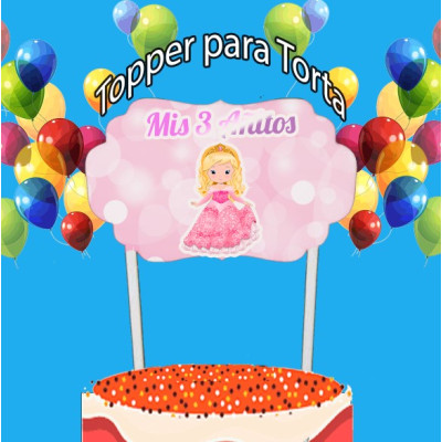 Topper para Torta