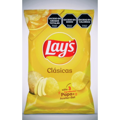 Papas Fritas Lays Clásicas X 230 Gr