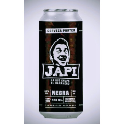Japi Premium Porter Negra El Bananero