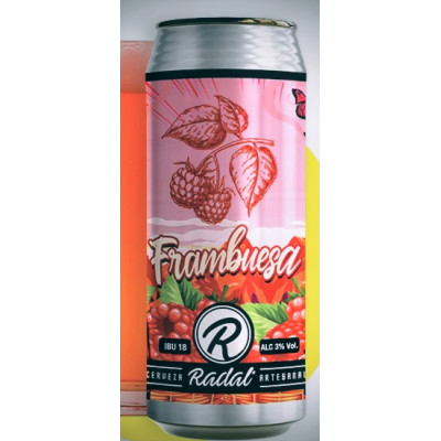 Cerveza Radal Frambuesa