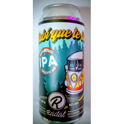 Cerveza Radal IPA 0% alcohol