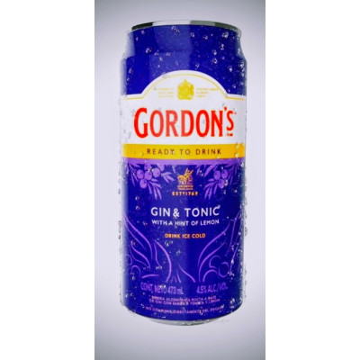 Gin Tonic Gordons 473 Ml