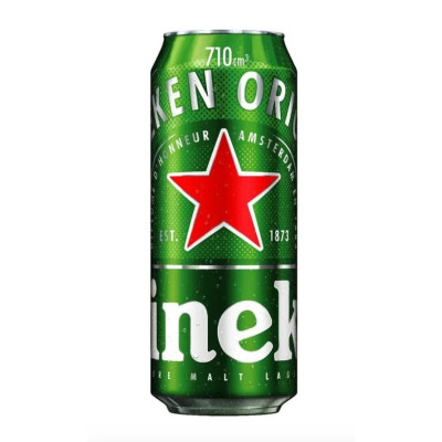 Heineken lata 710 Ml.
