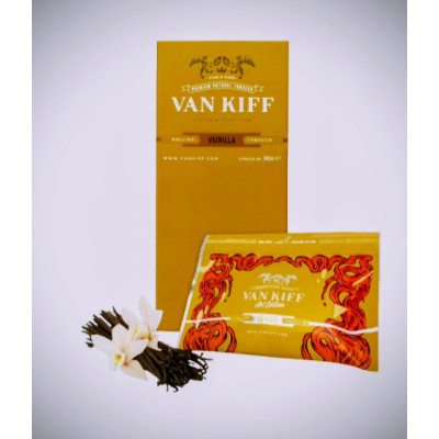 1 PACK DE TABACO PARA ARMAR VAN KIFF 30 GR - SABOR VAINILLA