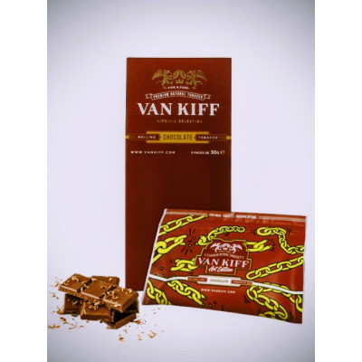 1 PACK DE TABACO PARA ARMAR VAN KIFF 30 GR + SABOR CHOCOLATE