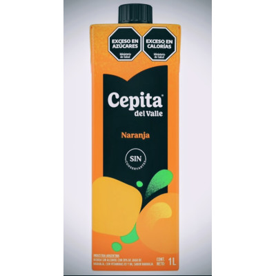 CEPITA NARANJA TETRA BRIK X 1.000 CC.
