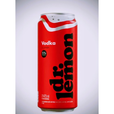 Dr. Lemon Vodka X 473 Cc.