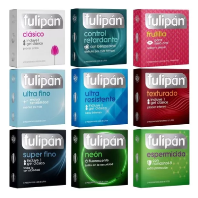 PRESERVATIVOS TULIPÁN...