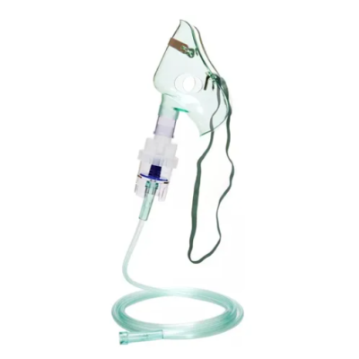 MASCARA PARA NEBULIZAR CON AMPOLLA Y TUBULADURA