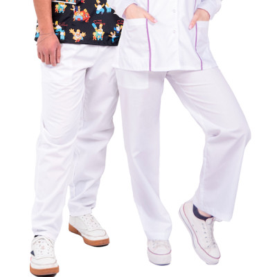 PANTALON BLANCO BATISTA