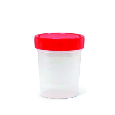 Frasco esteril plastico...