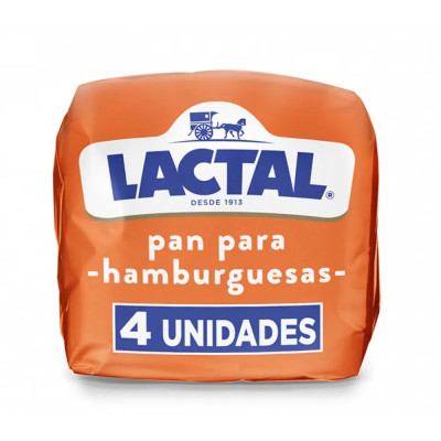 Pan De Hamburguesa Lactal 210 Gr