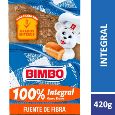 Pan Integral X 420 Gr Bimbo