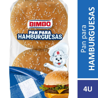 Pan Para Hamburguesa Con...