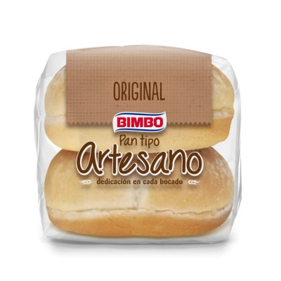 Pan De Hamburguesa Artesano Bimbo 4 U