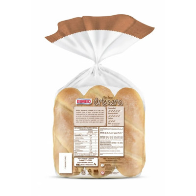 Pan De Panchos Bimbo Artesano 6 U ARTESANO
