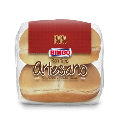 Pan De Papa De Hamburguesa Artesano 4 Un