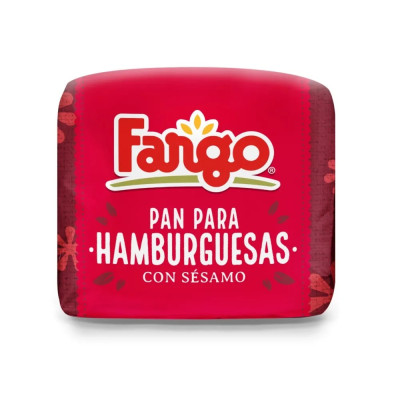 Pan Fargo Hamburguesa Con Sesamo 210g
