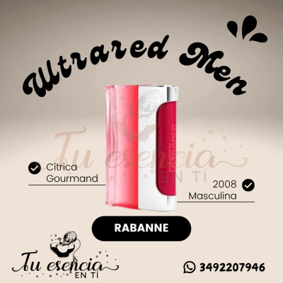ULTRARED MEN - Rabanne 15ml