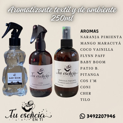 Aromatizante textil y de...