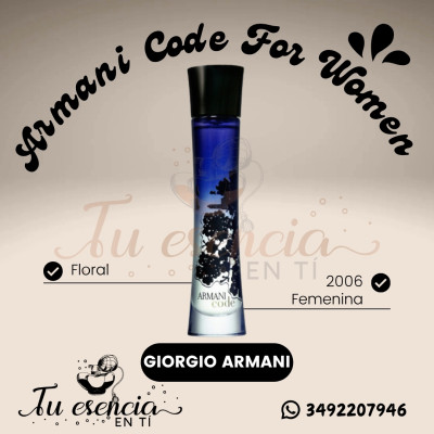 ARMANI CODE FOR WOMEN -...