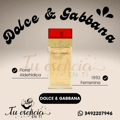 DOLCE & GABBANA EDT (1992)...